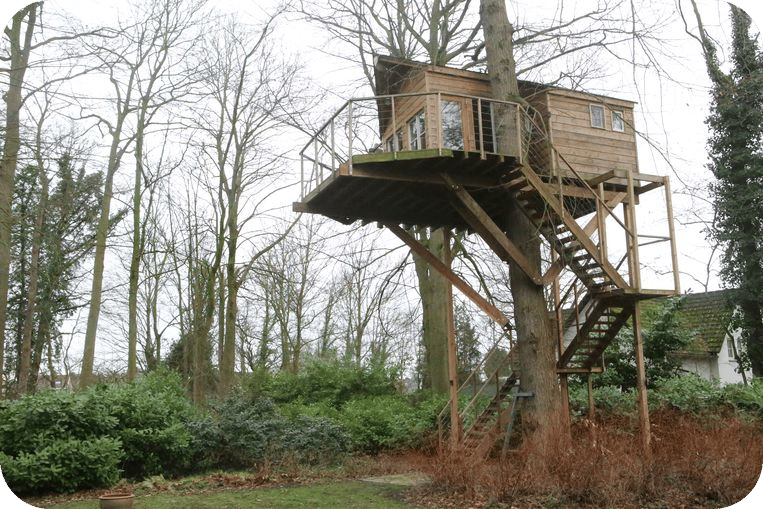 boomhuis in tuin laten bouwen