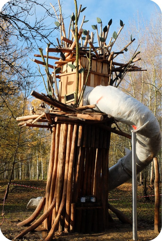 Speeltoren in provinciaal domein de gavers harelbeke