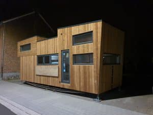 Tiny house in thermowood
