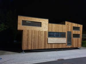 Tiny house thermowood